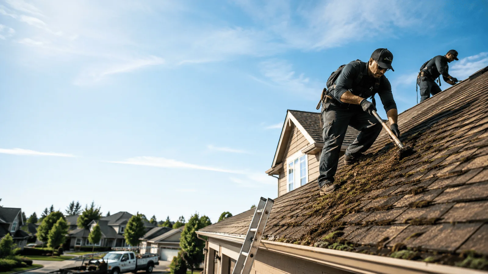 Roof Moss Removal in Souderton, PA near me